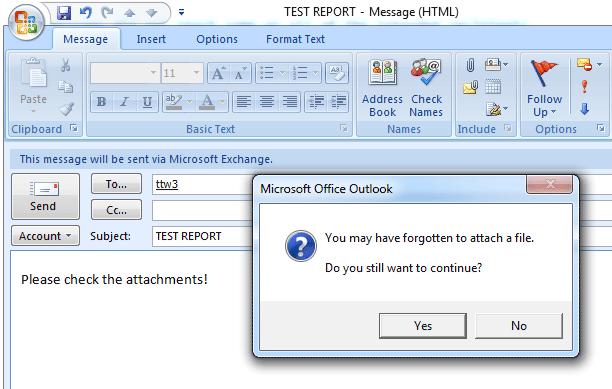 attach word document to text message