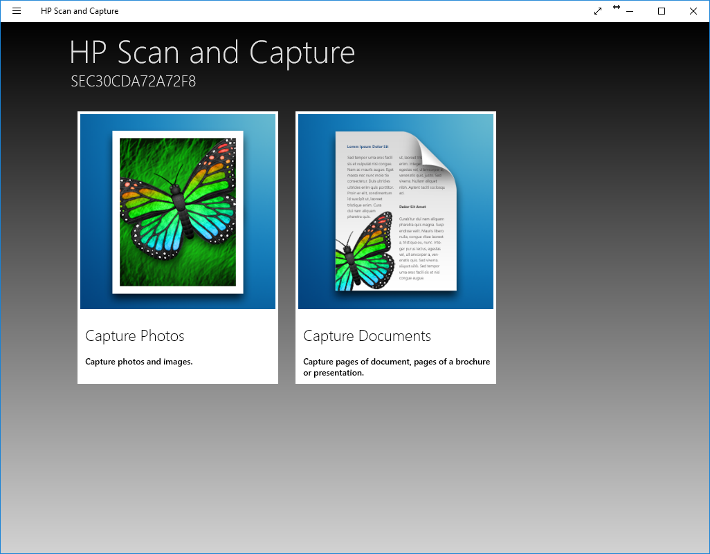 how to scan a document from hp printer to email