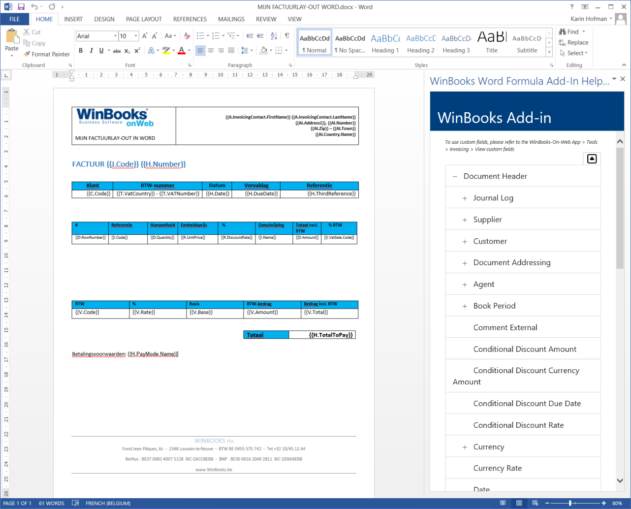 word insert date document last modified