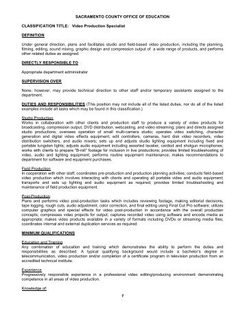 document support specialist job description
