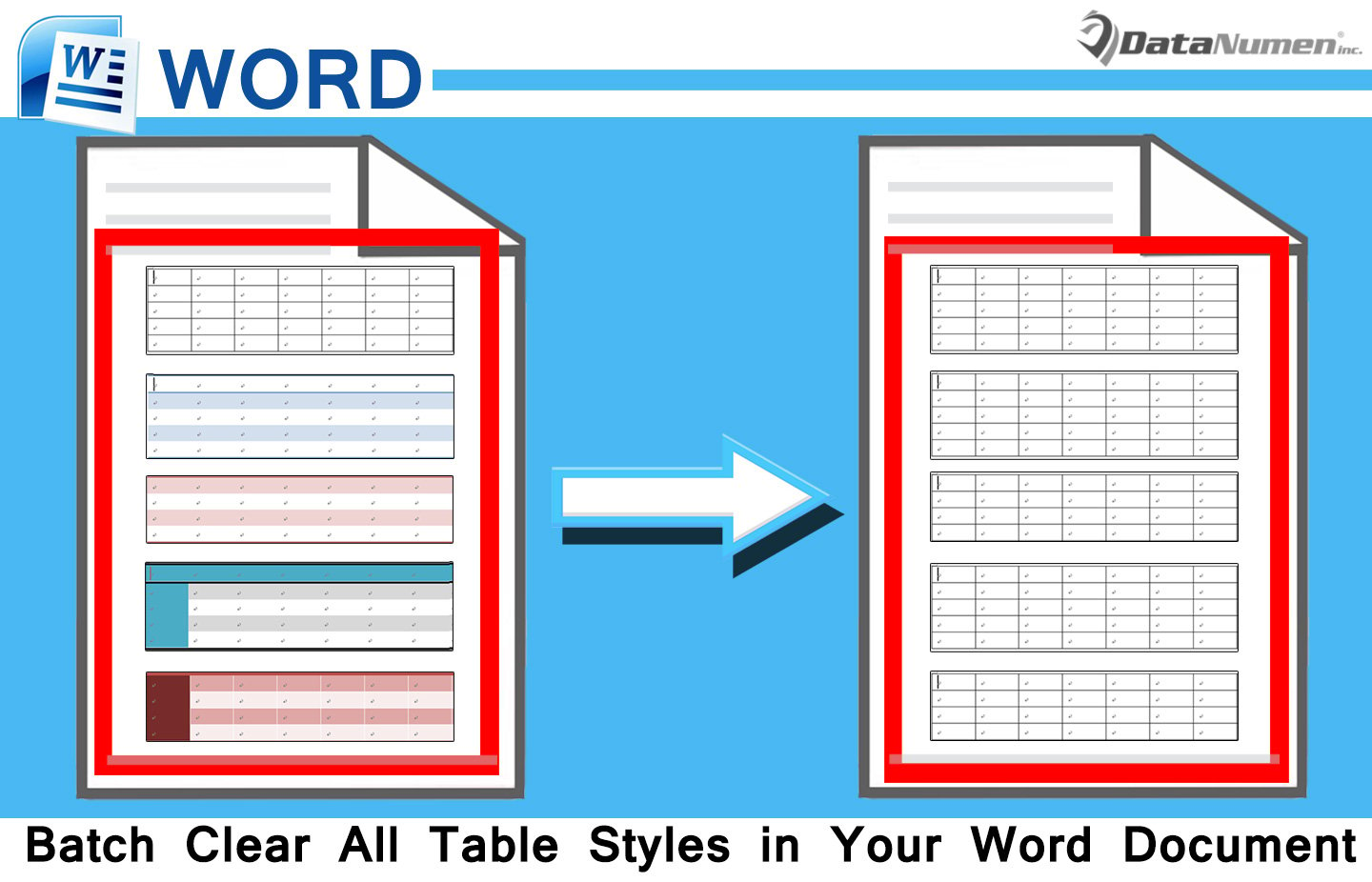 how to style word document