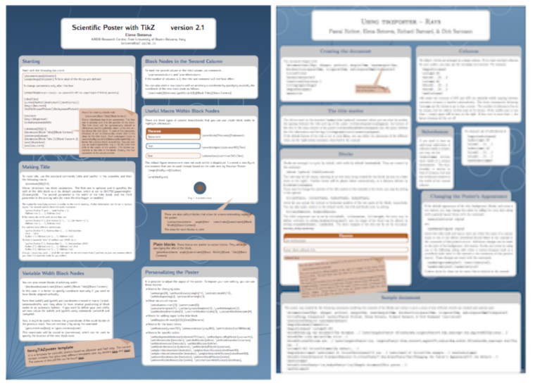 technical documentation template latex