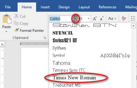 how to change the size of a word document