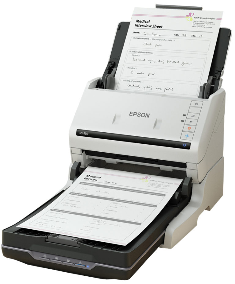 epson 550 scanner for document scanning