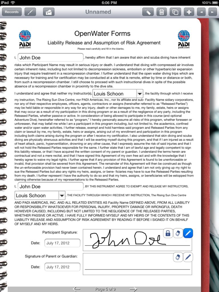 document signing apps for ipad