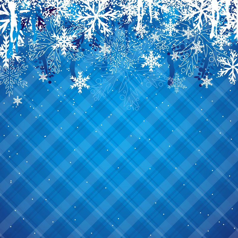 snowflake background for word document